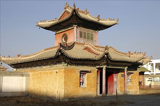 寺庙,庙宇,博物馆,喇嘛,乌兰巴托,蒙古