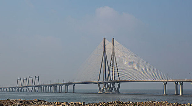 印度,孟买,桥