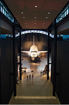 航天飞机,空中,航空博物馆,汉普顿,弗吉尼亚,美国