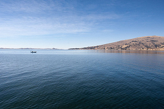 风景,的的喀喀,湖