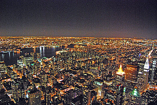 美國城市夜景