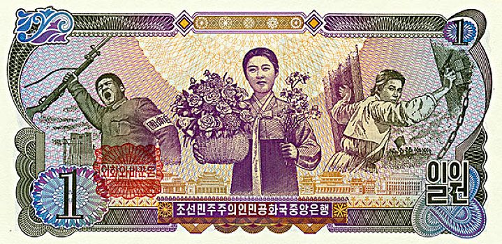 货币,北方,韩国