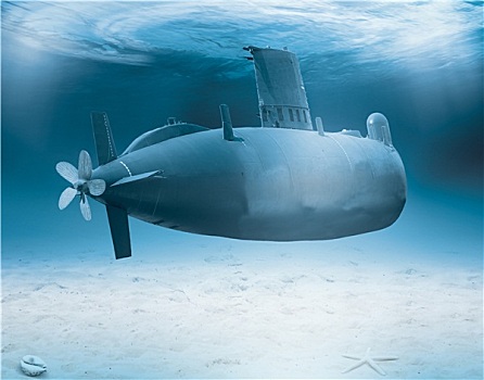潜水艇,浅水