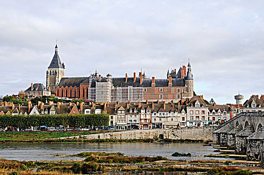 城堡,博物馆,卢瓦尔河,中心,法国,欧洲