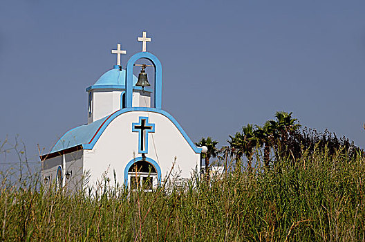希腊,小教堂,欧洲
