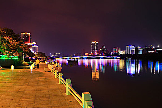 海南省三亚市大东海夜景