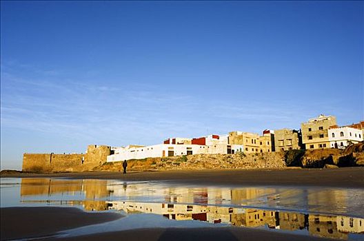 摩洛哥,海滩,麦地那