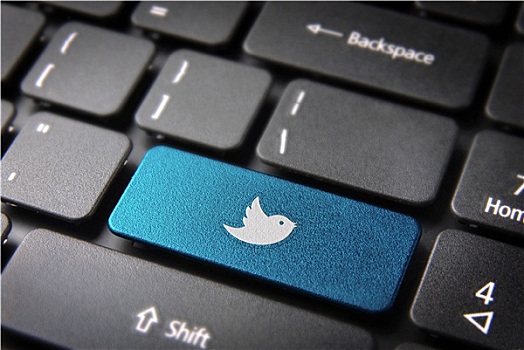 蓝色,键盘,微博,鸟,按键,交际,网络,背景