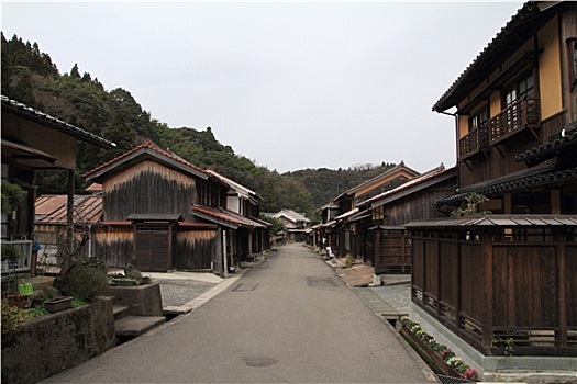 城镇风光,石见银山,银矿