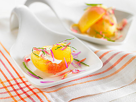 杏子,蛋白甜饼