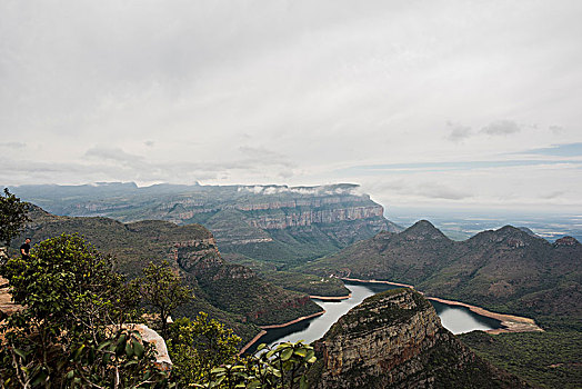 三茅屋岩,南非,俯视图