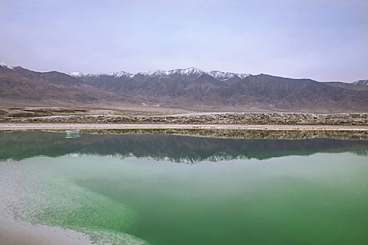 青海翡翠湖美景