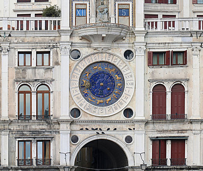 威尼斯,占星,钟表