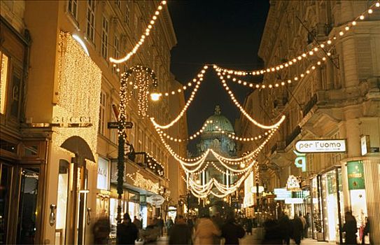 购物街,维也纳,奥地利