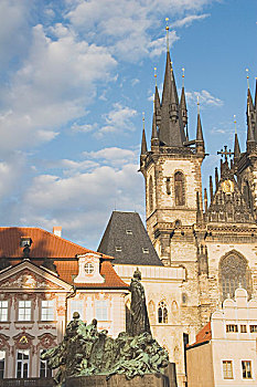 泰恩教堂,布拉格,捷克共和国