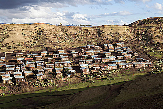 埃塞俄比亚,乡村,山