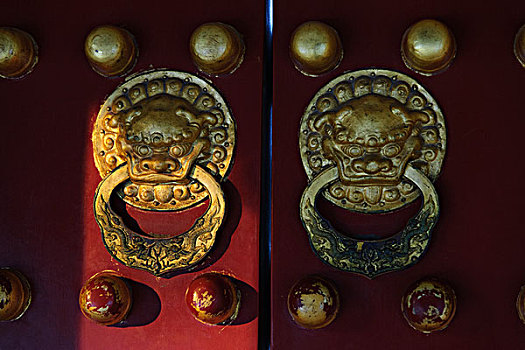 中国传统门鼻