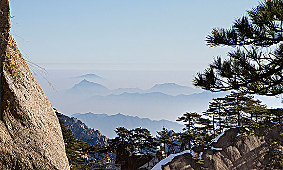 黄山的冬天