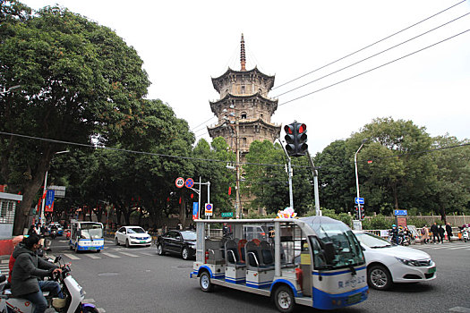 福建泉州,开元寺仁寿塔,西塔