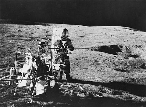 月亮,手工工具,阿波罗14号