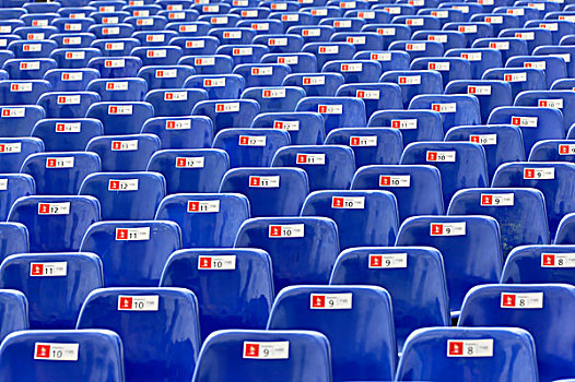 排,座椅,正面,舞台,表演,周年纪念,巴登符腾堡,德国,欧洲