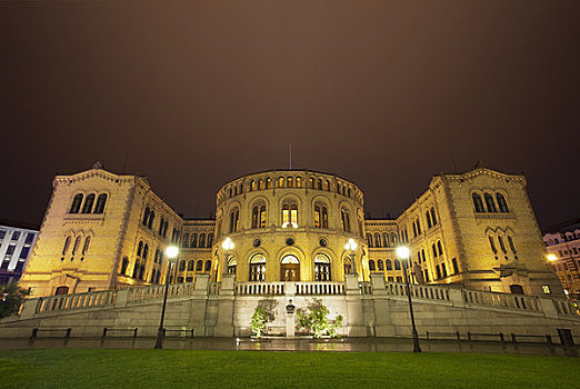 挪威,国会大厦