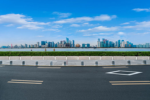 道路交通和杭州钱江新城