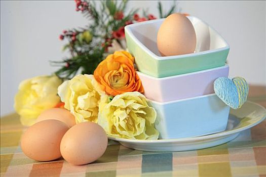 花,碗,蛋
