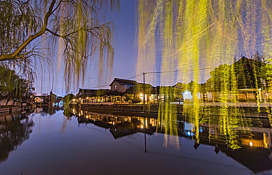 苏州千灯古镇风光风景