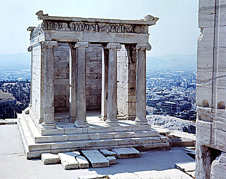 雅典娜神庙,雅典卫城,5世纪