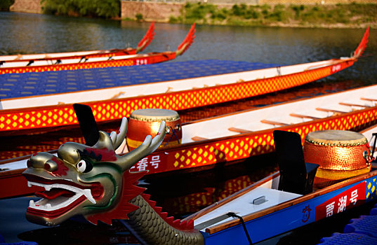 字圣,许慎故里,水旱码头,河南省漯河市举行龙舟公开赛