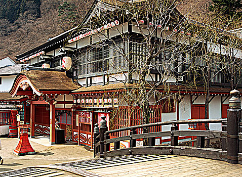 传统建筑,主题公园,日本
