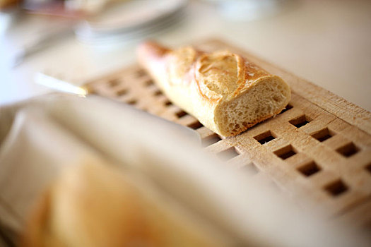 法式面包,木板