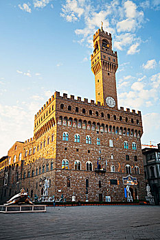 钟楼,韦奇奥宫,佛罗伦萨,意大利