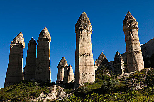 岩石构造,喜爱,山谷,卡帕多西亚,土耳其