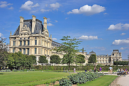 法国,巴黎,杜乐丽花园