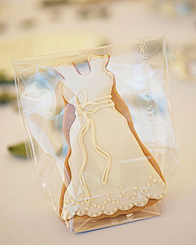 冰冻,结婚礼服,饼干,婚礼
