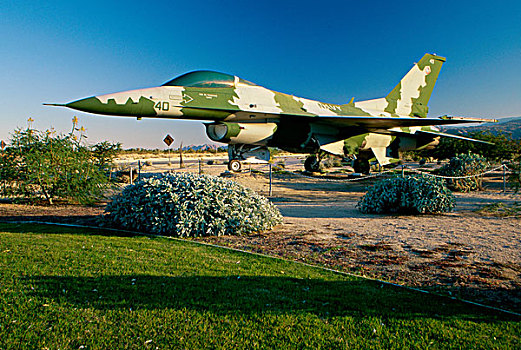f-16战斗机,棕榈泉,空气,博物馆,加利福尼亚,美国