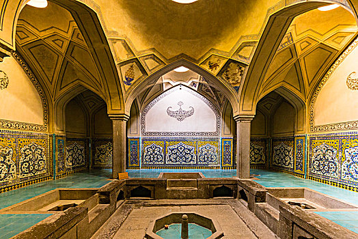 土耳其浴室,伊斯法罕,伊朗,亚洲