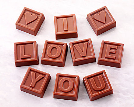 我爱你,巧克力