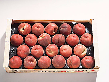 桃,品种,板条箱