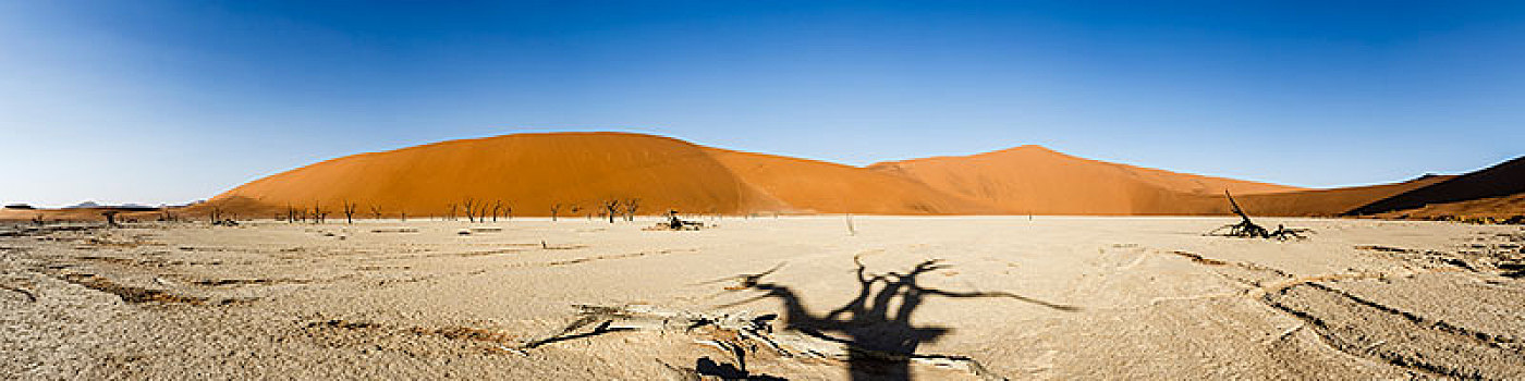 全景,死亡谷,索苏维来地区,纳米比亚,非洲
