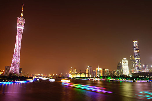 珠江新城夜景