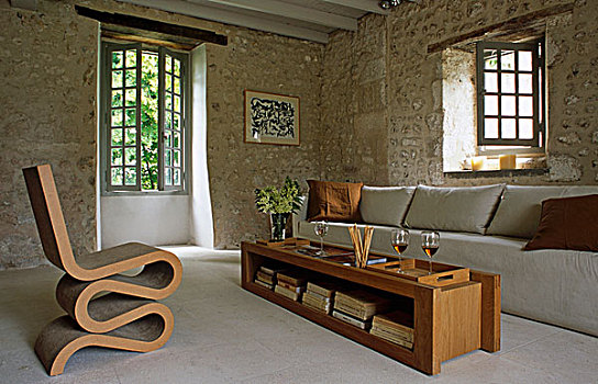 椅子,对比,清洁,笔直,线条,家具,现代,客厅