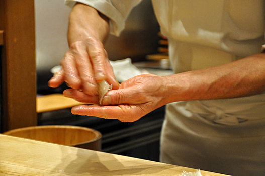 上海日本料理手握寿司