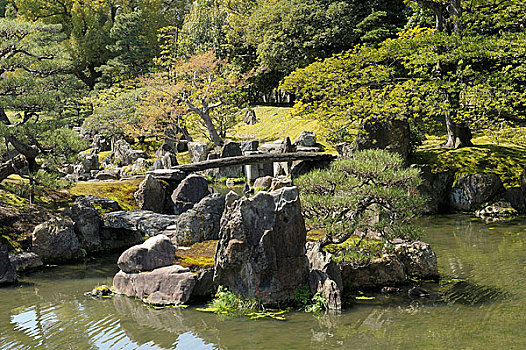 日本,京都,二条城,花园