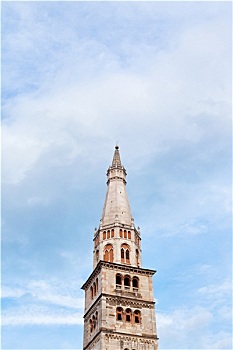 塔,摩德纳,大教堂,意大利