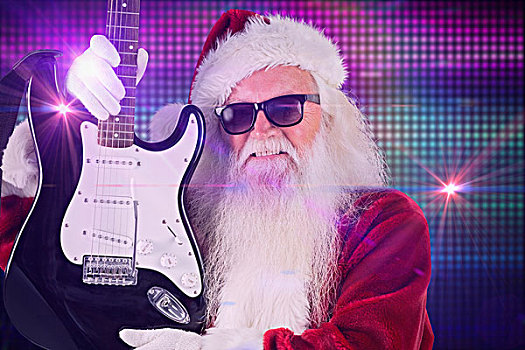 圣诞老人,吉他