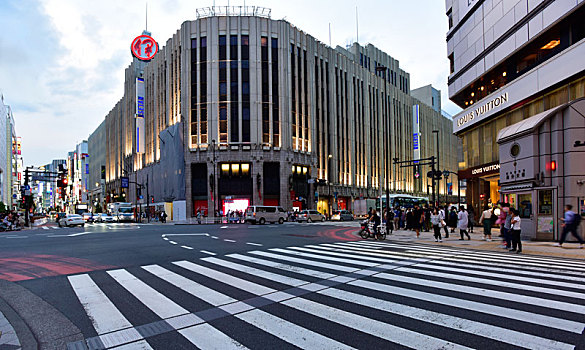 日本东京新宿商圈