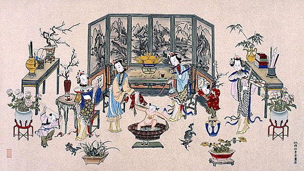 天津杨柳青的年画